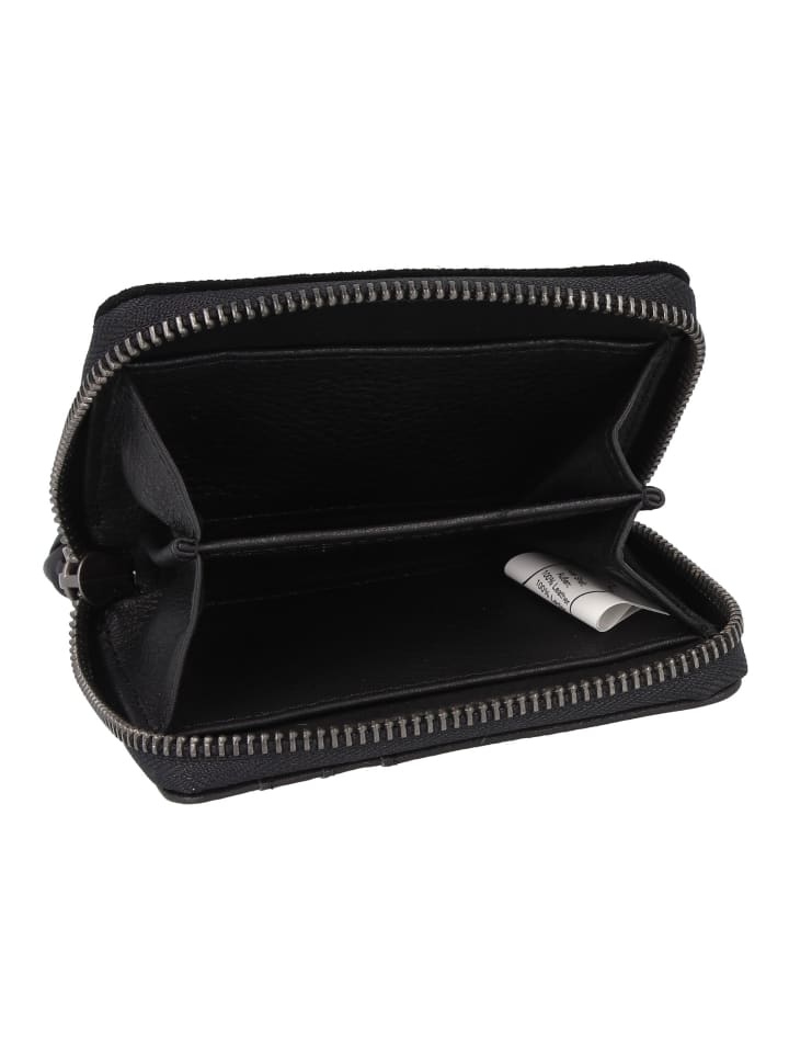 FREDs BRUDER Jo Geldbörse Leder 11 cm in black günstig kaufen onesize