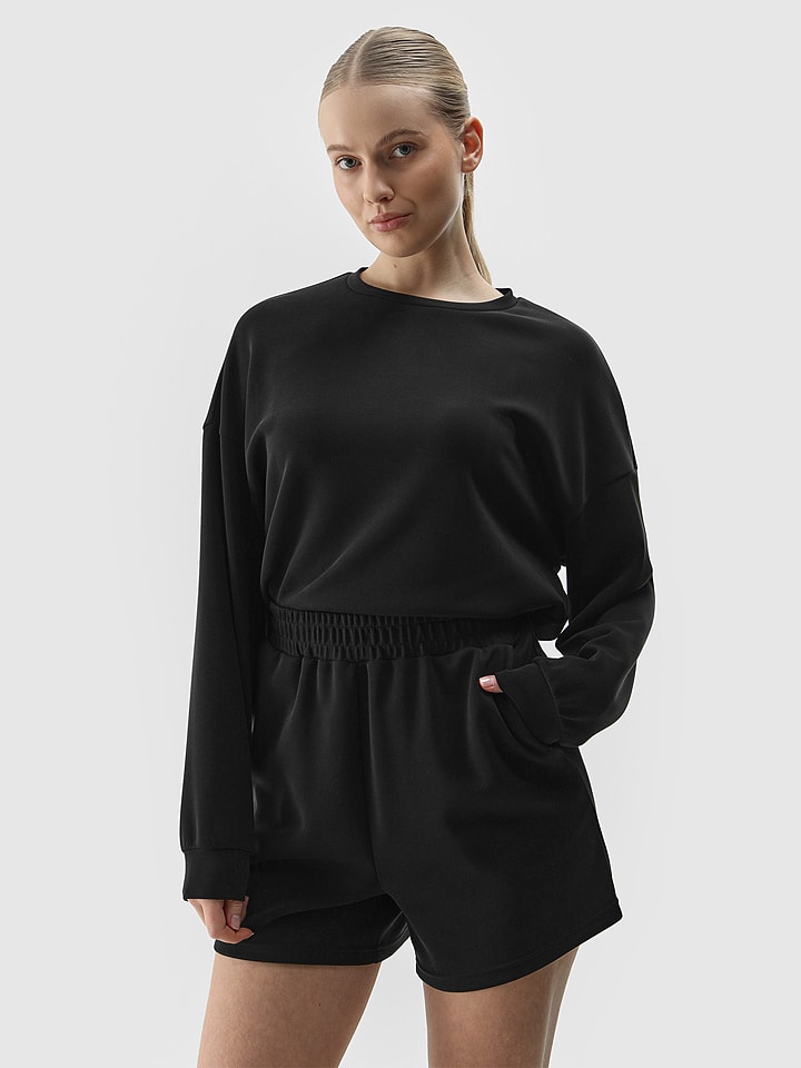 4F Shorts in Schwarz günstig kaufen