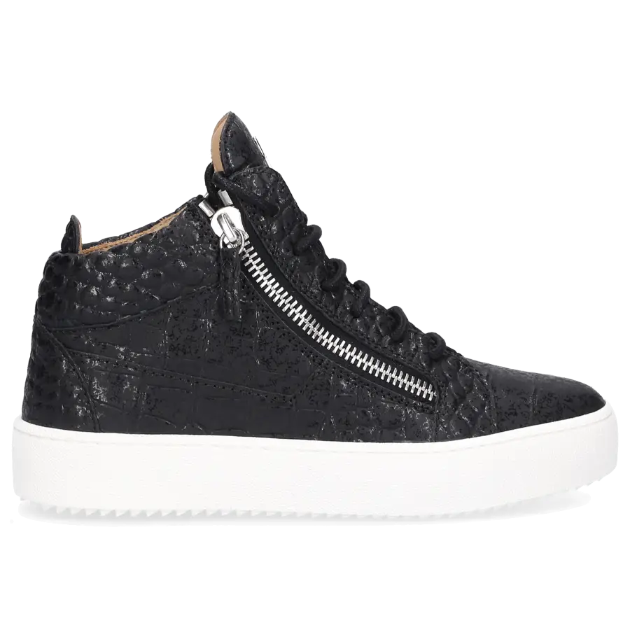 Giuseppe Zanotti - Sneaker high KRISS Kalbsleder - schwarz