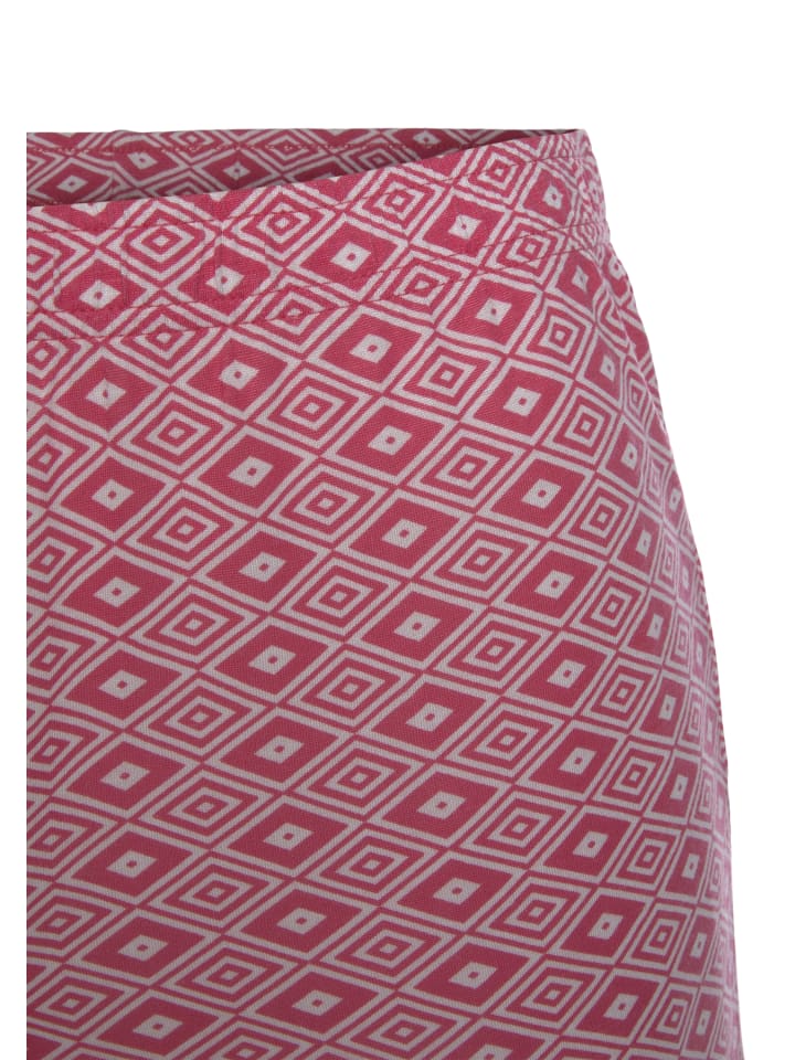 VIVANCE DREAMS Schlafshorts in pink gemustert günstig kaufen