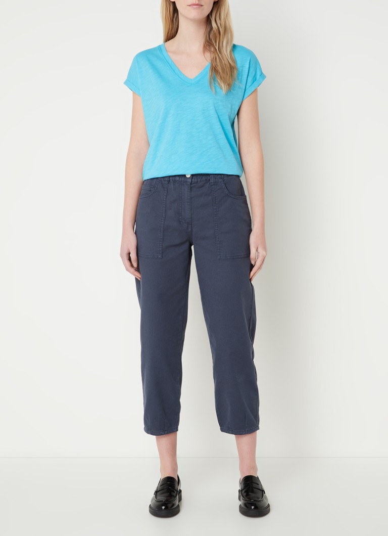 Whistles Melange V-neck T-shirt
