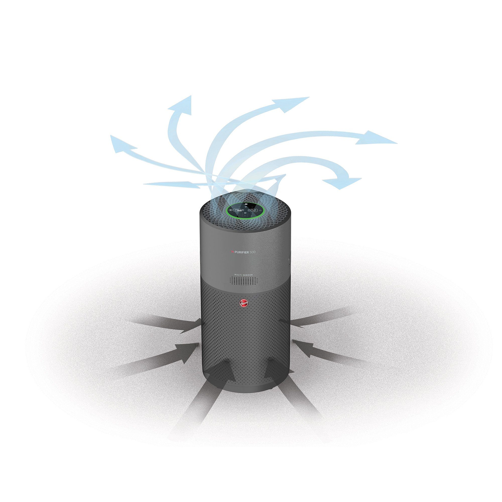 Hoover Luftreiniger HHP55CA 011, für 110 m² Räume, CO Sensor & Warnung