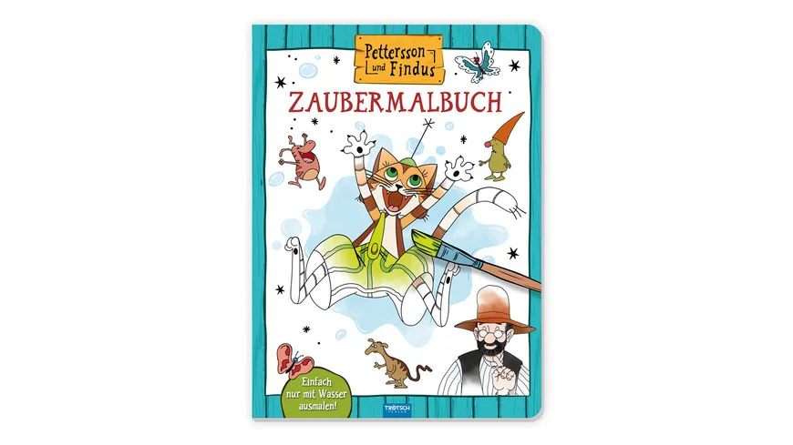 Trötsch Pettersson & Findus Zaubermalbuch
