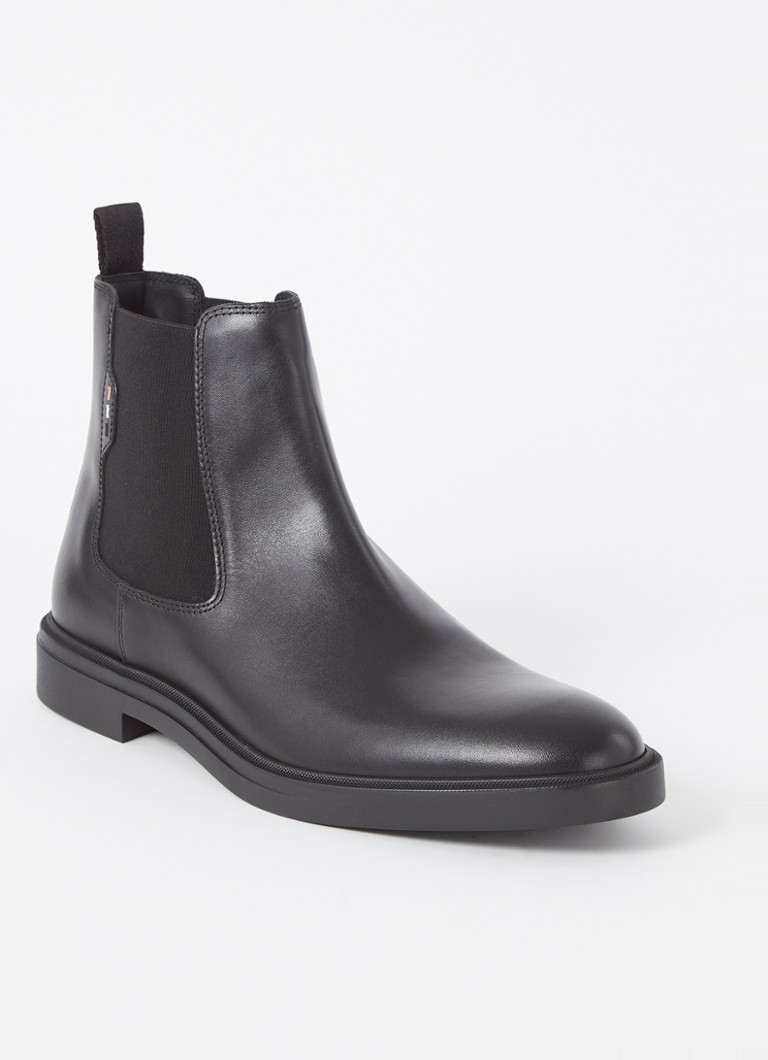 Ghete Chelsea din piele Hugo Boss Calev