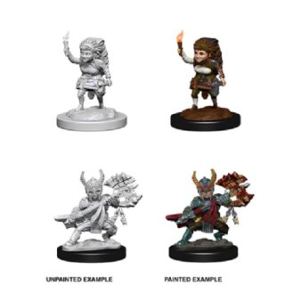 Female Halfling Fighter: Nolzurs Marvelous Unpainted Minis