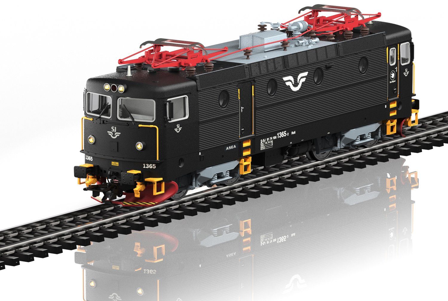 Märklin Elektrolokomotive Rc 6 - 39280, Spur H0, mit Licht- und Soundeffekten; Made in Europe