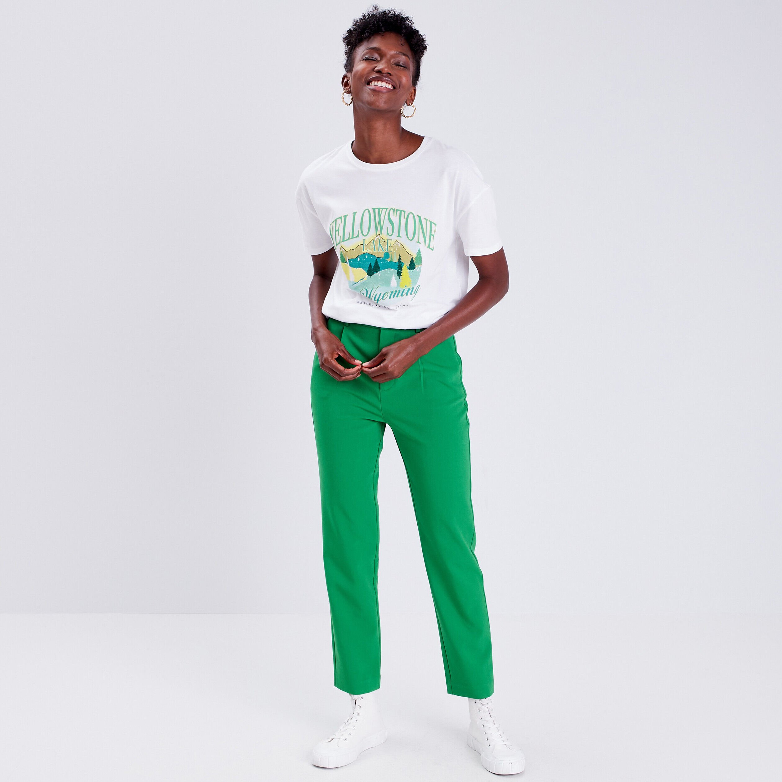 T-shirt manches courtes ecru femme | Cache Cache
