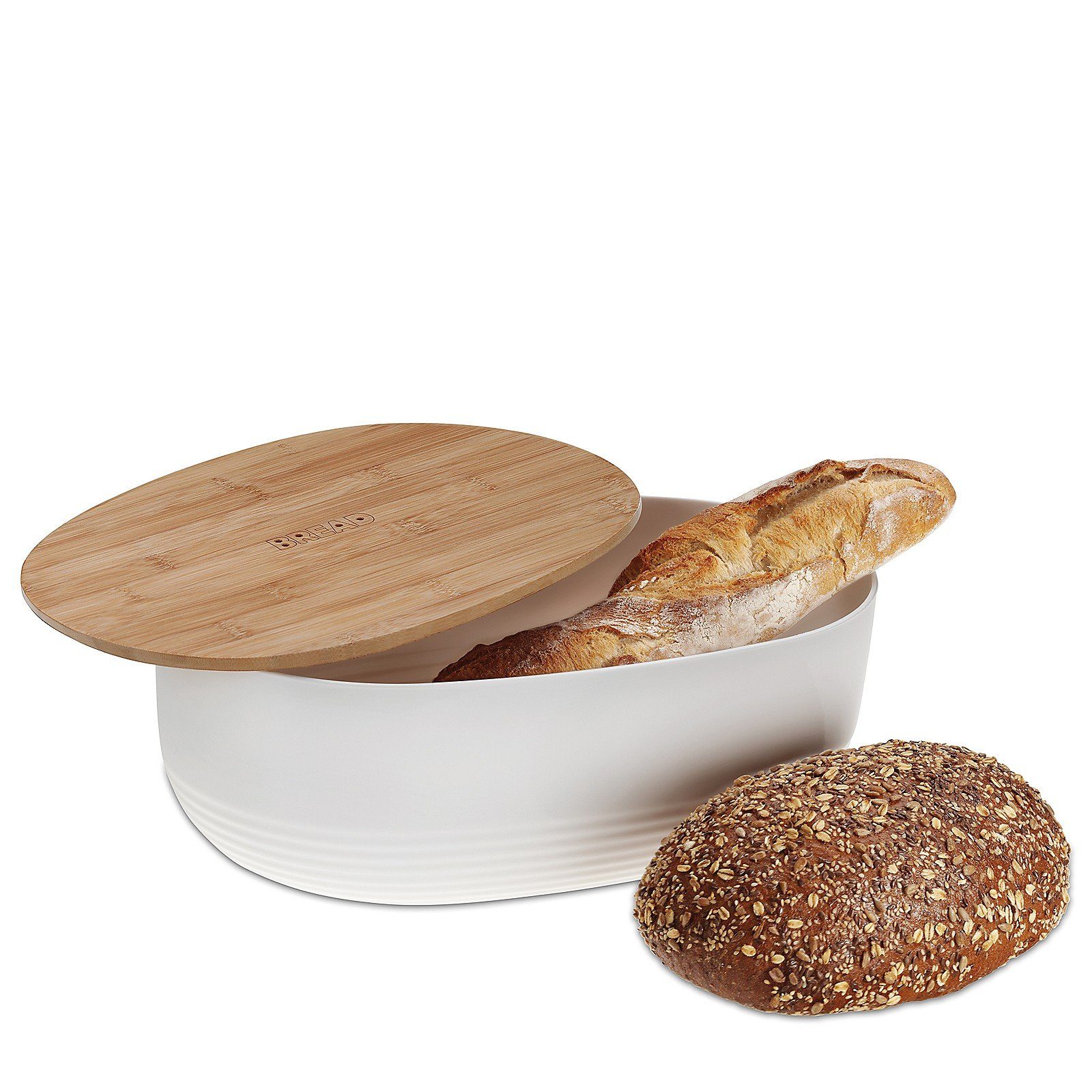 kela Brotkasten Namur, PS-Kunststoff, komplett abnehmbarer Deckel