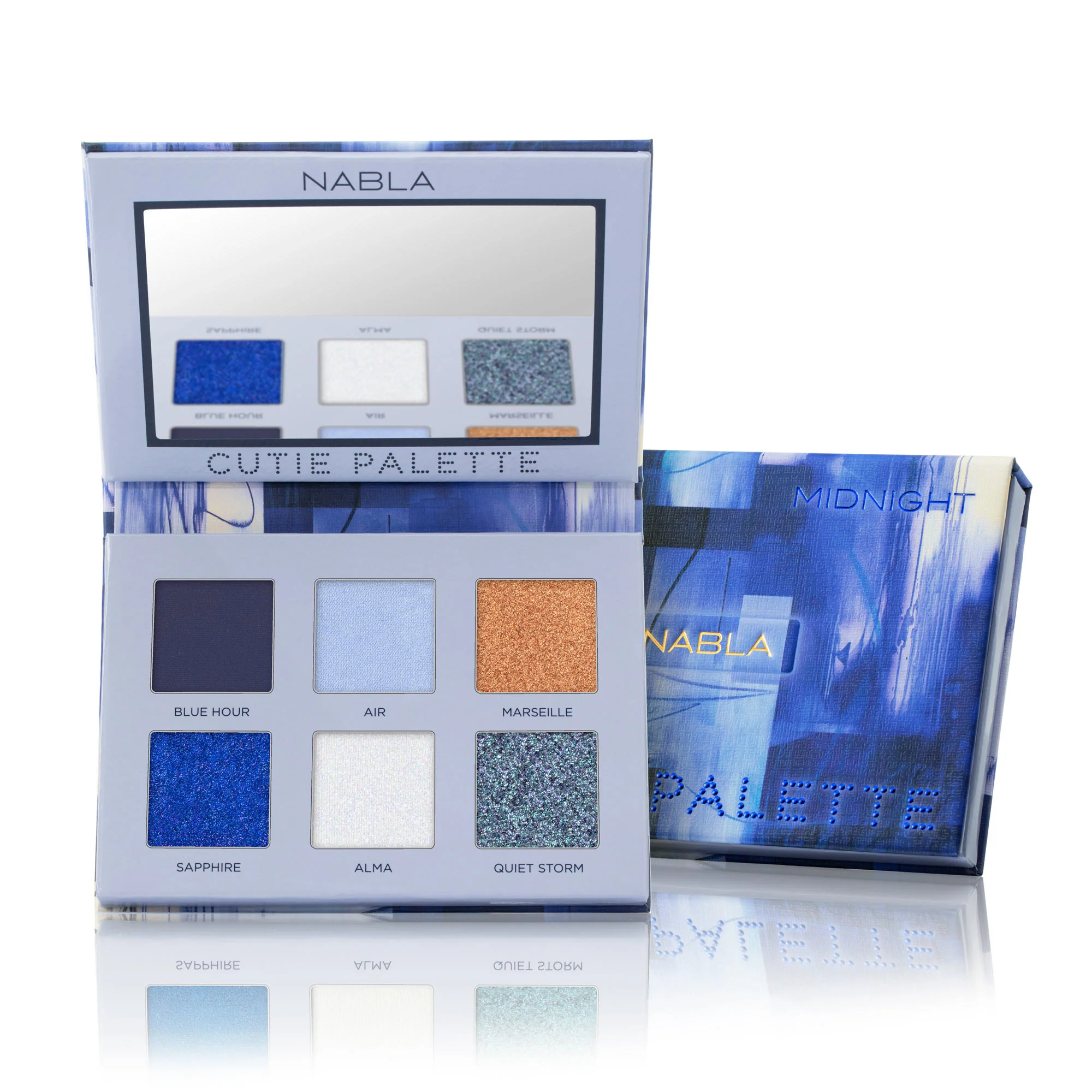 Occhi Cutie Palette Midnight - Paleta očních stínů, kompaktní oční stíny