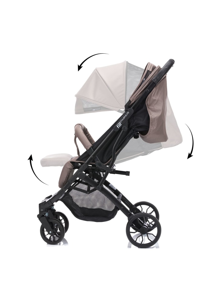 fillikid Sportwagen Buggy Styler Elite Exklusiv in Taupe günstig kaufen onesize