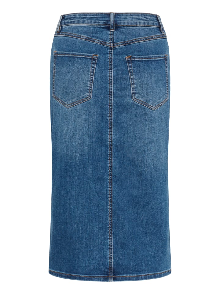 Kaffe Denimrock KAsinem in Medium Blue Denim günstig kaufen
