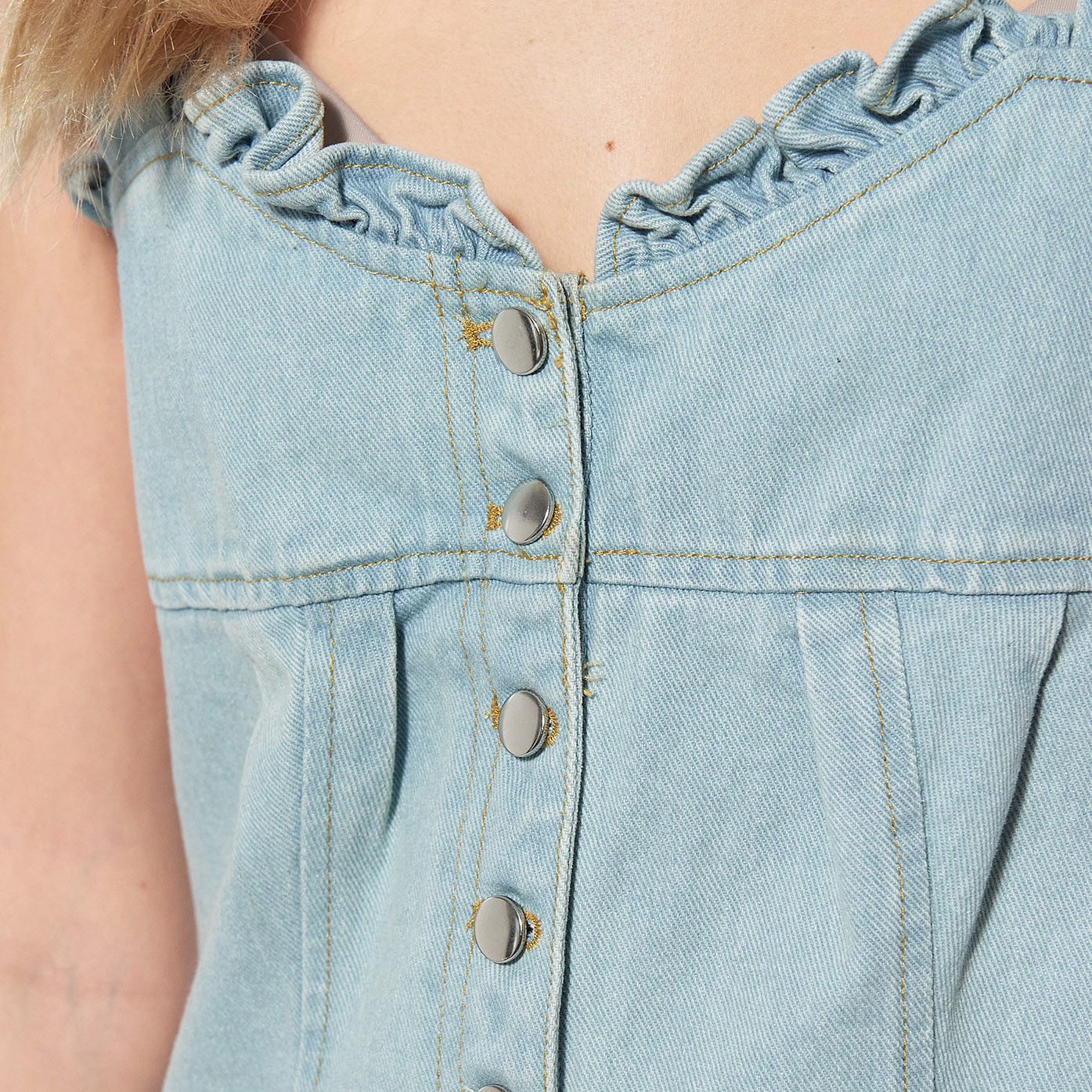 BLOU   Robe en jean Femme