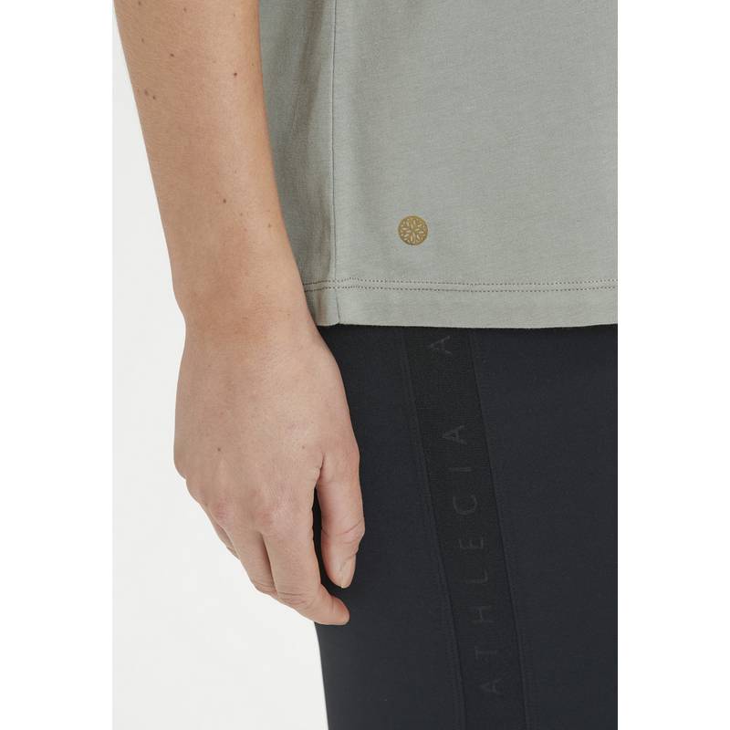 Athlecia KATTY W Slub Tee Printshirt Damen