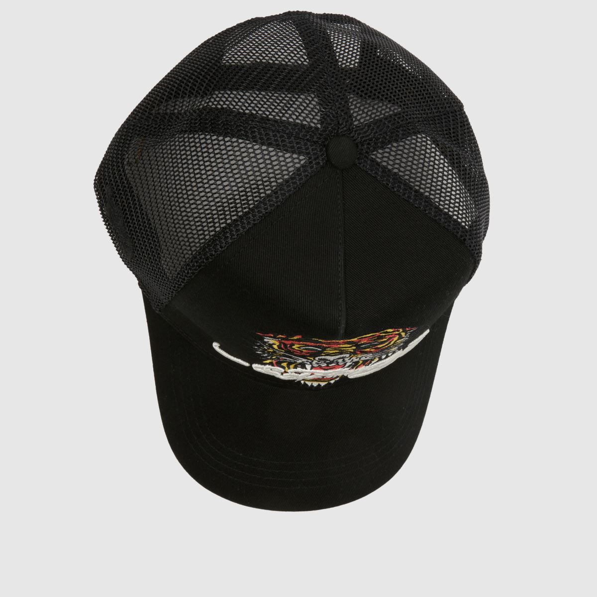 ED HARDY svart truckerkeps med roar-motiv