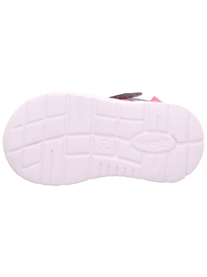 superfit Lauflernsandale WAVE in Lila/Pink günstig kaufen