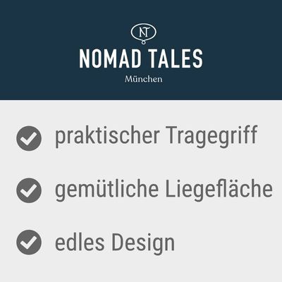 Nomad Tales Reise-Hundematte Stone