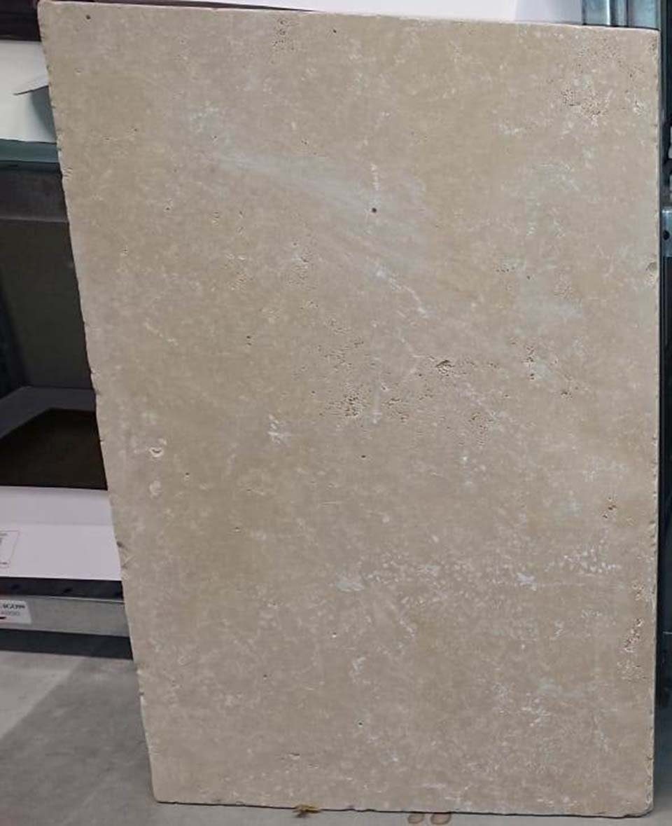 Mosani Bodenfliese Fliese Travertin Naturstein Chiaro beige braun Naturstein
