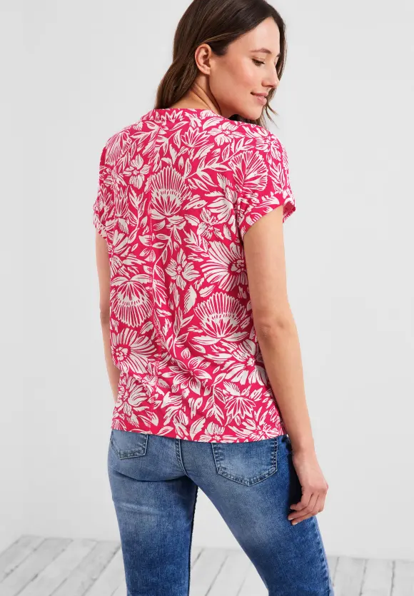 CECIL T-Shirt mit Blumenmuster