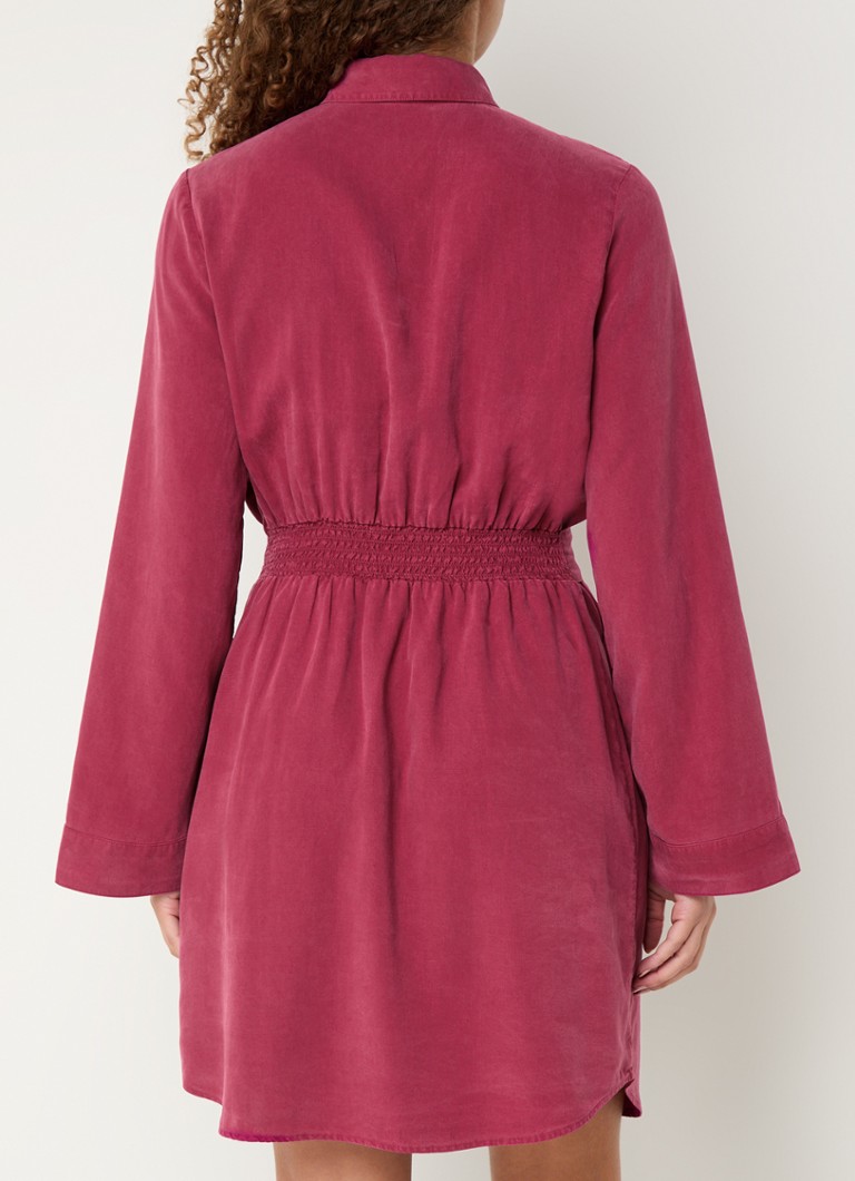 Robe-blouse courte Bella Dahl en lyocell avec ceinture à nouer