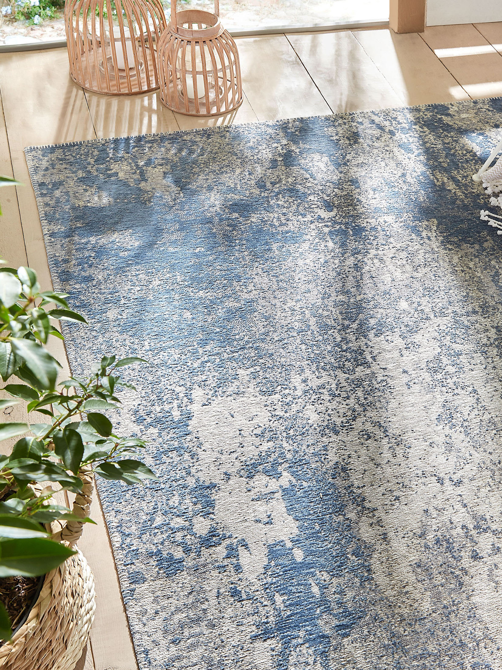 Belleville Outdoor-Teppich, Bleu