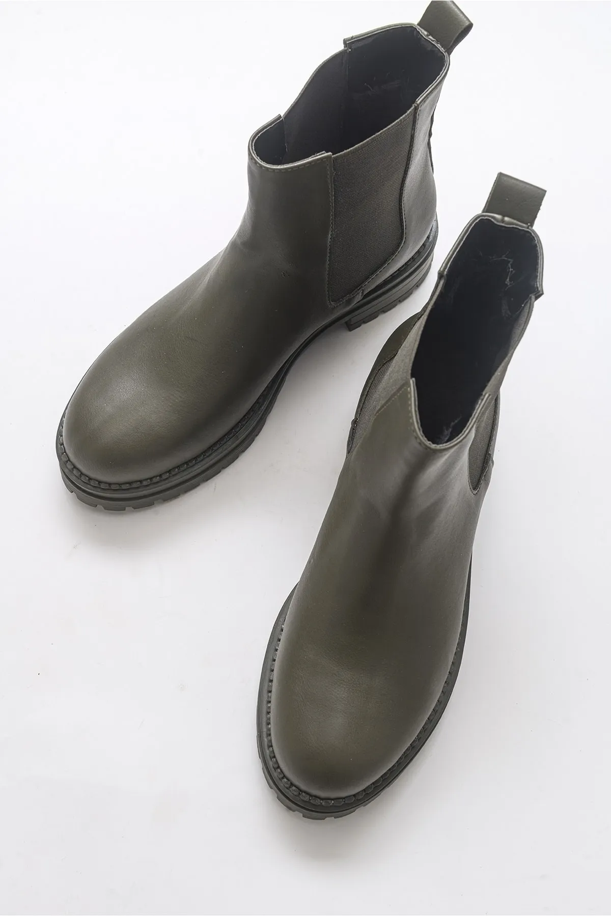 LuviShoes  Eigene grüne Damenstiefel