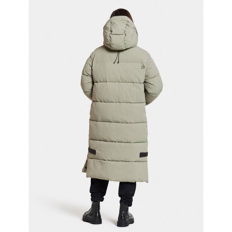 Didriksons Nomi Long Steppmantel Damen