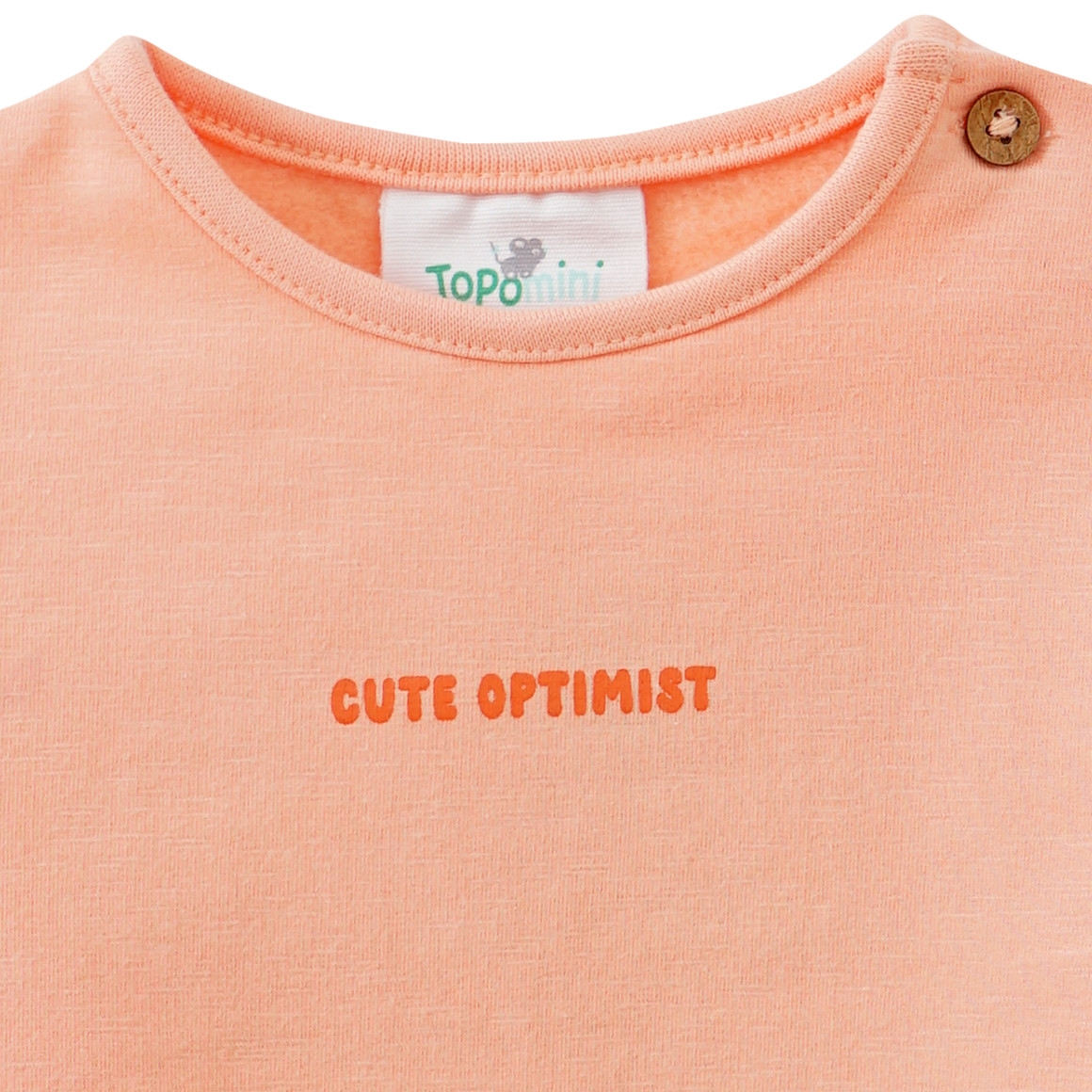 Baby Sweatshirt mit Message-Print