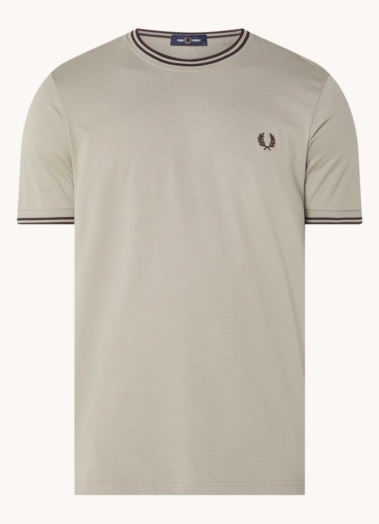 Fred Perry Twin T-shirt with logo embroidery