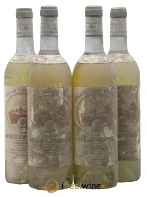 Château Carbonnieux Cru Classé de Graves  1986 - Lot de 4 Bouteilles