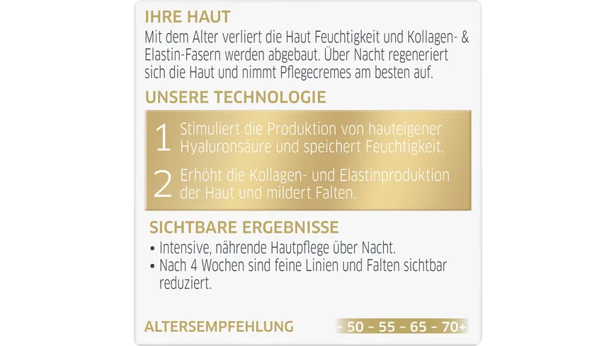 DIADERMINE Age Supreme Nachtpflege Falten Expert 3D 50 ml