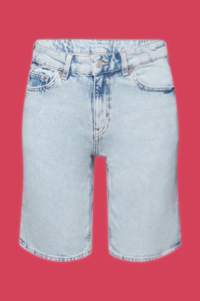 Jeans-Bermudas in Retro-Optik