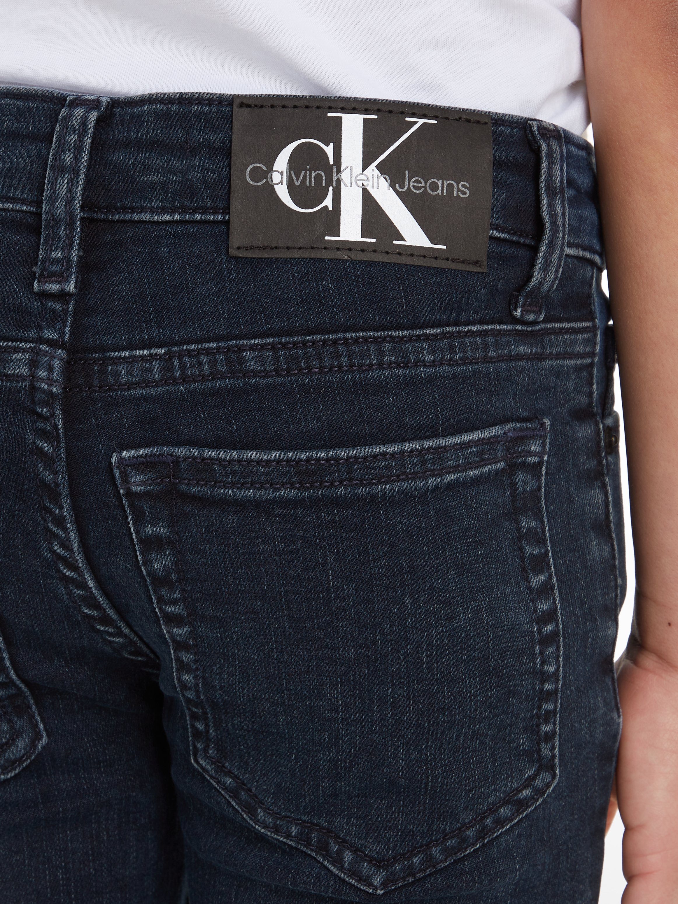 Calvin Klein Jeans Stretch-Jeans SLIM BLUE BLACK