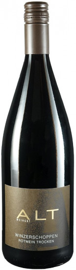 Winzerschoppen Rotwein trocken 1,0 L - Weingut Alt