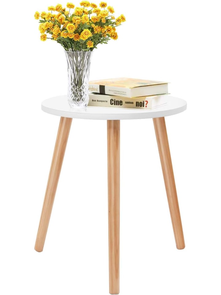 COSTWAY Beistelltisch 40x40x48cm in Weiß günstig kaufen onesize