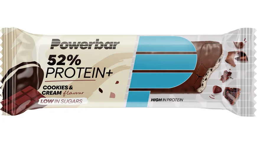 POWERBAR® 52% PROTEIN PLUS PowerBar´s Protein Champion. - Cookies & Cream 50 g