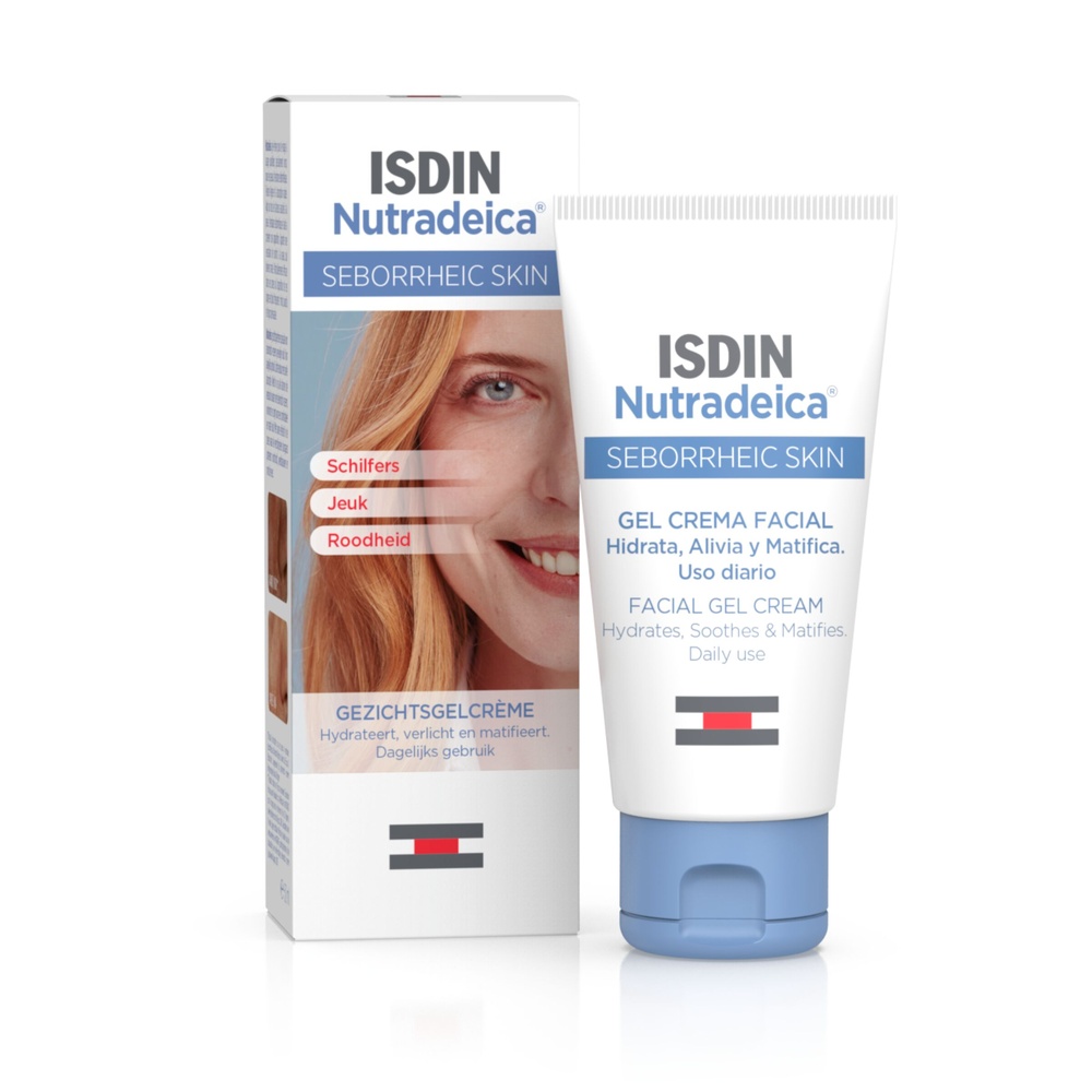 isdin Nutradeica Gel crème visage Peau séborrhéique