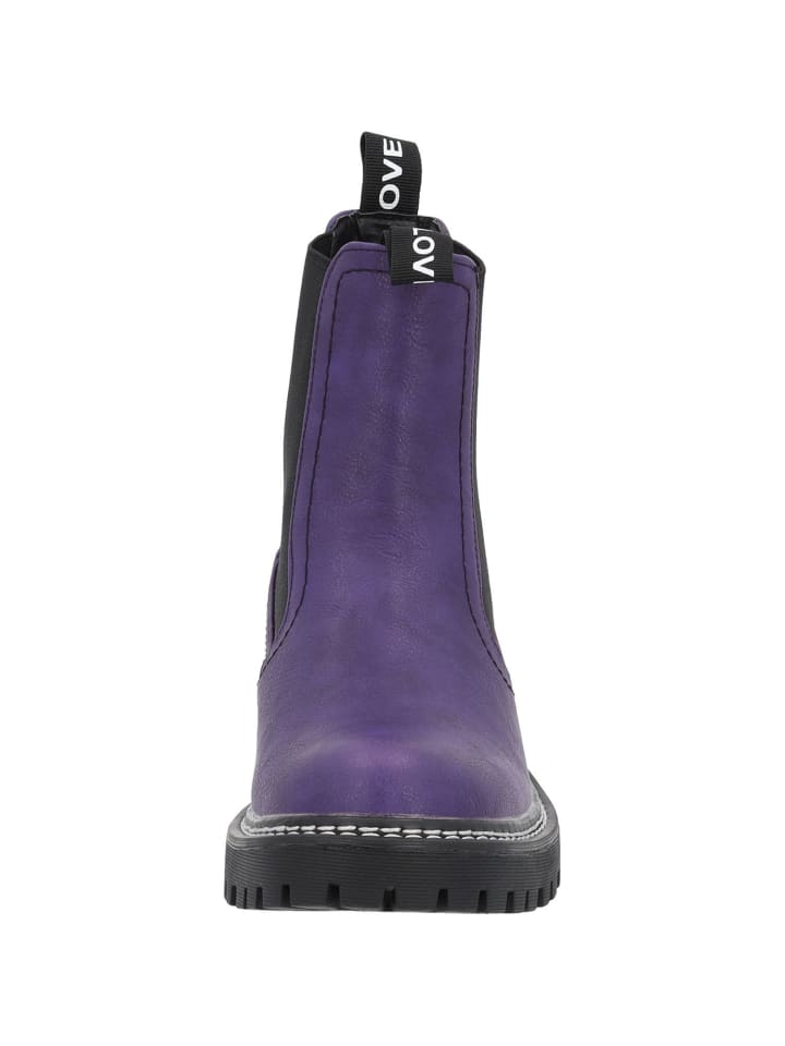 palado Chelsea Boots in Violett günstig kaufen