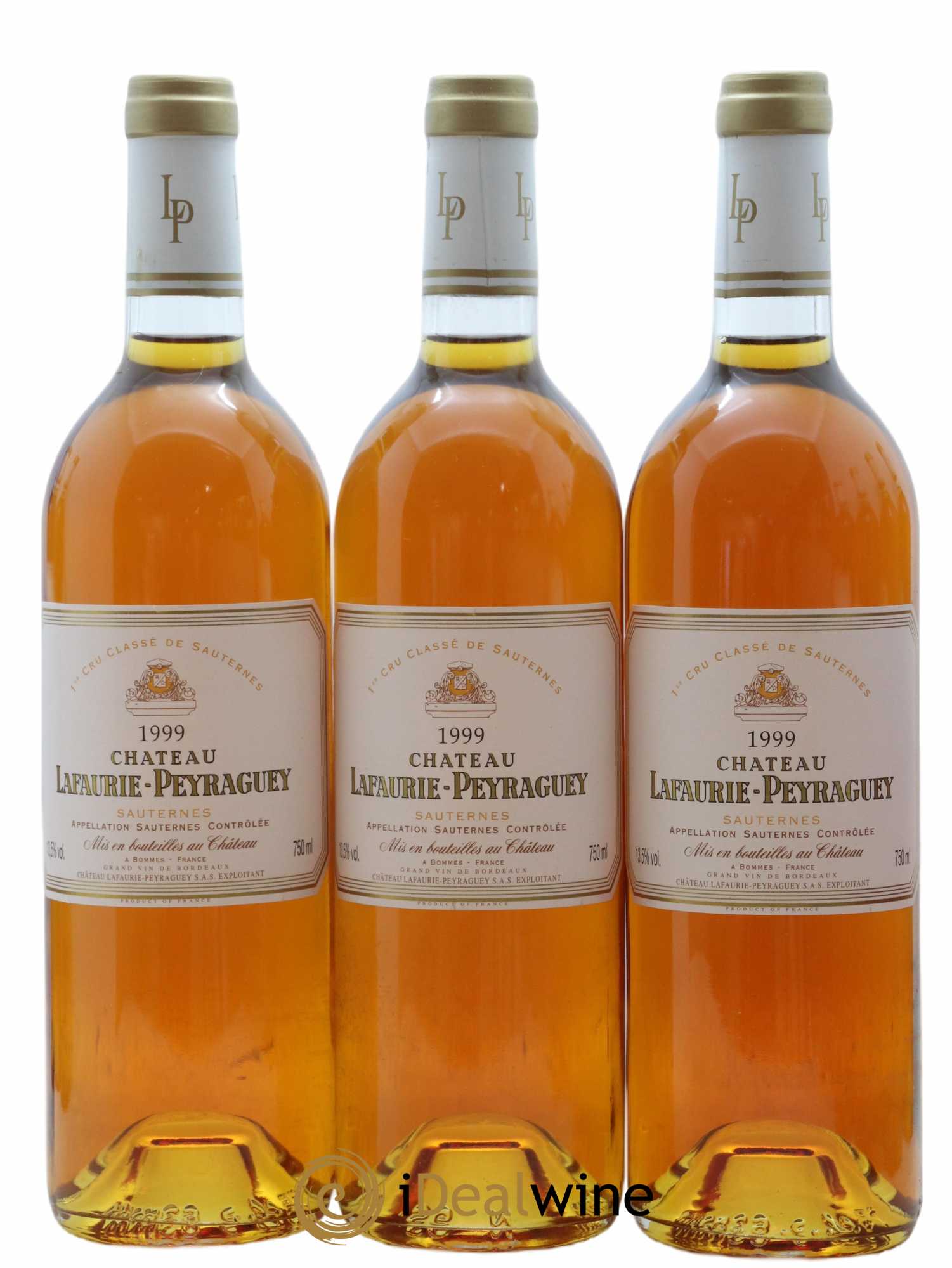 Château Lafaurie Peyraguey 1er Grand Cru Classé  1999 - Lot de 12 Bouteilles