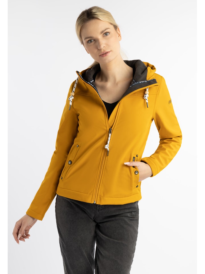 Schmuddelwedda Softshelljacke in Senf günstig kaufen