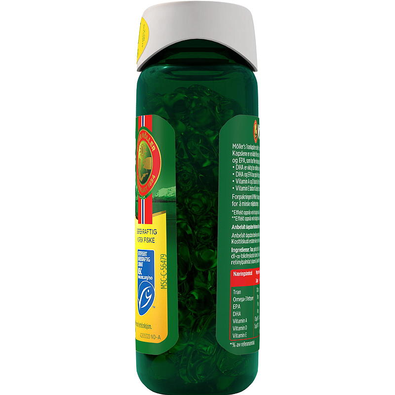 Möller's Möller`s trankapsler Omega -3 160 stk