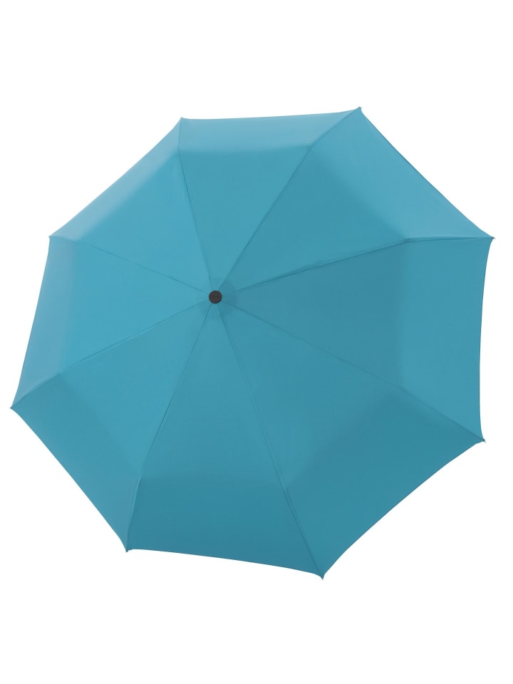 doppler Manufaktur Oxford Carbonstahl Taschenschirm 31 cm in petrol günstig kaufen onesize