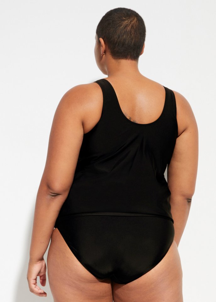 Oversize Tankini Langgröße (2-tlg.Set) aus recyceltem Polyamid