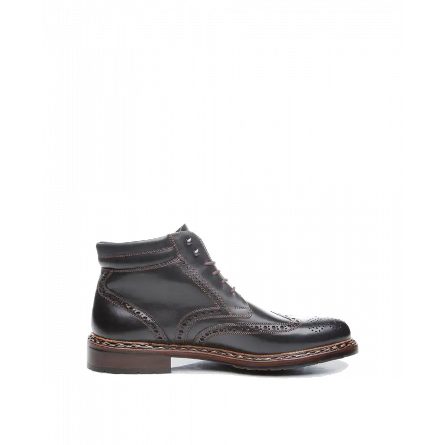 Heinrich Dinkelacker - Stiefeletten BUDA FULL-BROGUE SC Soft calf - schwarz