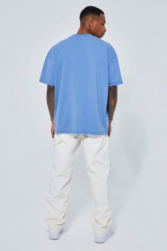 Oversize T-Shirt mit Conquest Renaissance-Print