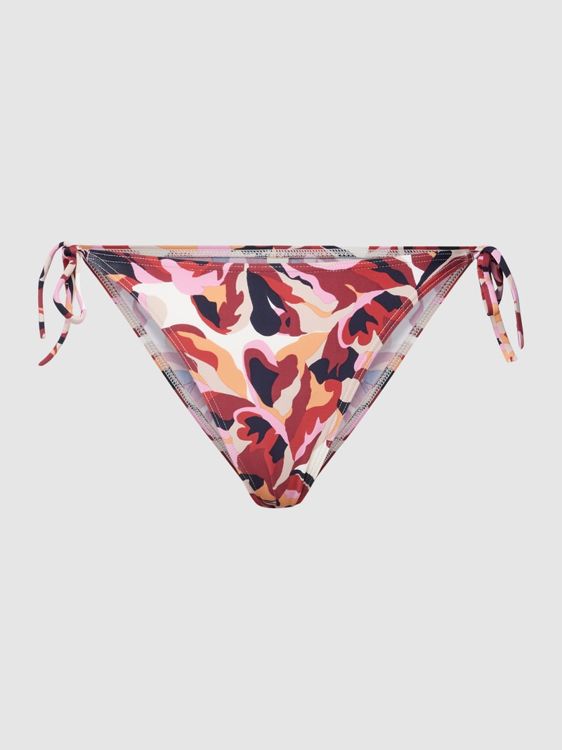 Bikini mit Allover-Muster Modell 'CARILO' in bordeaux rot