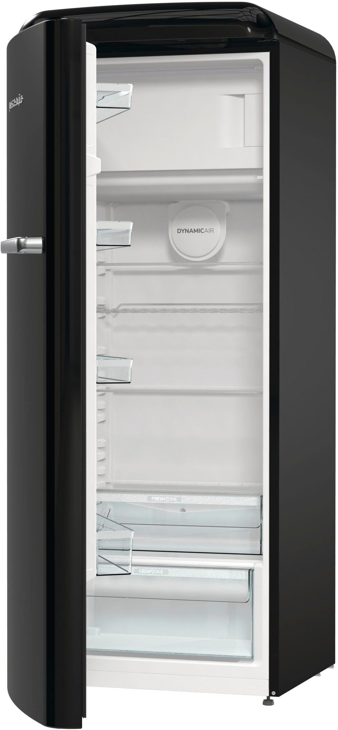 GORENJE Kühlschrank ORB615DBK-L, 152,5 cm hoch, 59,5 cm breit