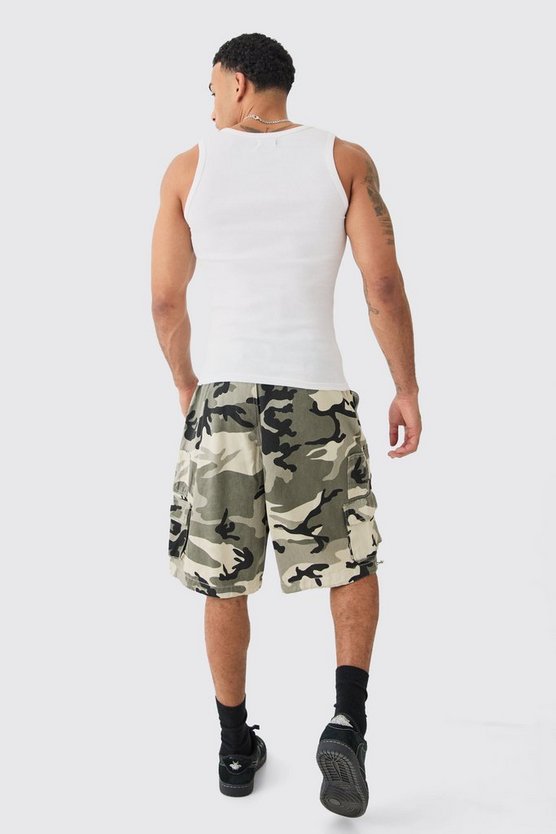Geripptes Muscle-Fit Tanktop