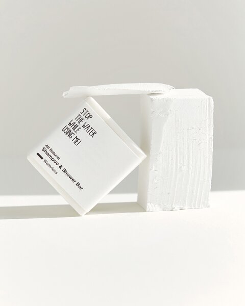STOP THE WATER WHILE USING ME! All Natural Shampoo & Shower Bar Trockenshampoo