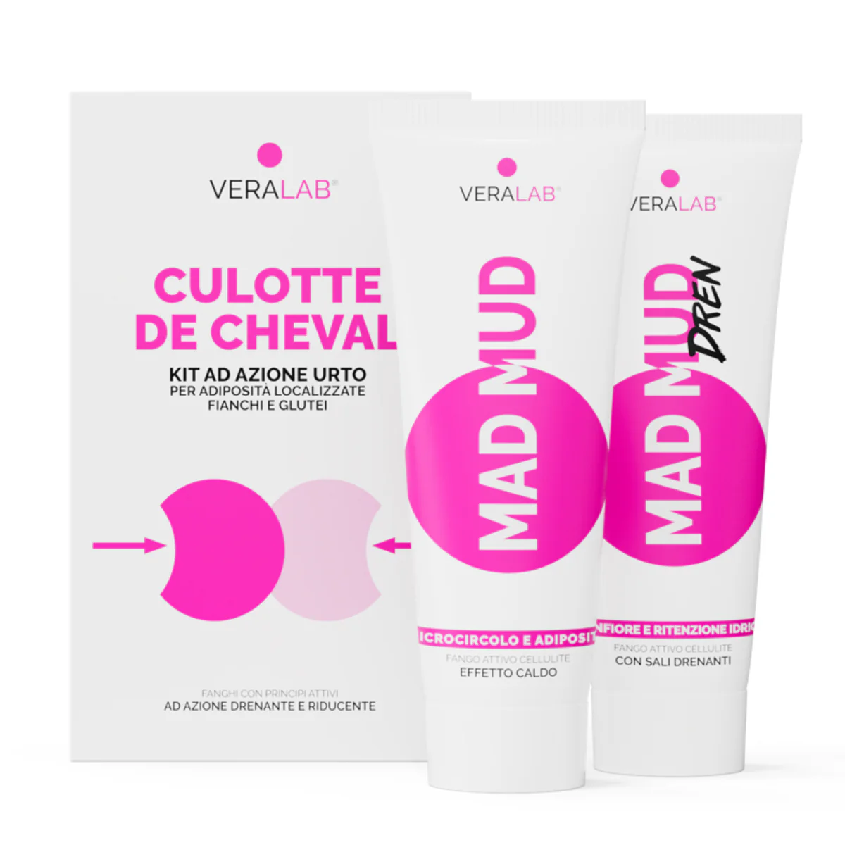 Culotte De Cheval anti-cellulite mudder til ben og balder