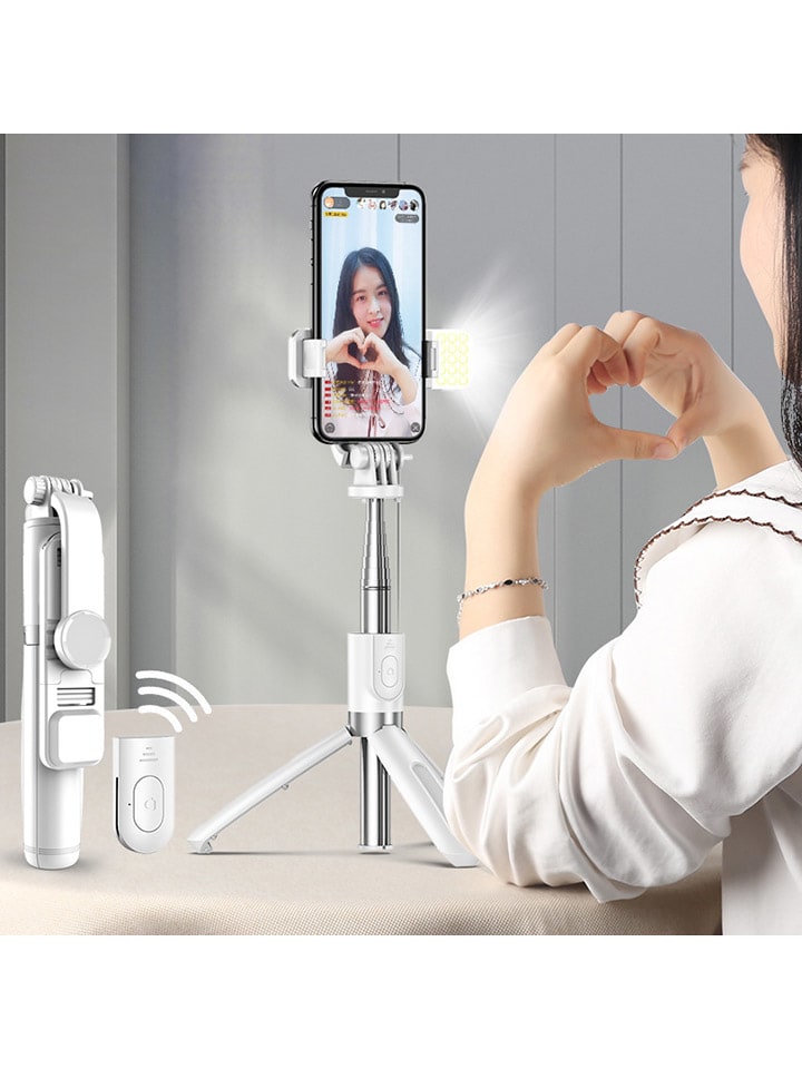 SmartCase LED-Smartphone-Stativ in Weiß günstig kaufen onesize